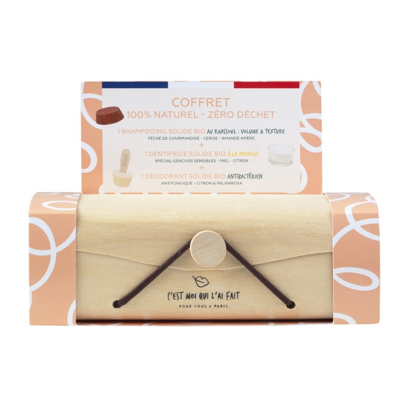 Coffret nomade bio Cerise Citron "Péché de gourmandise"