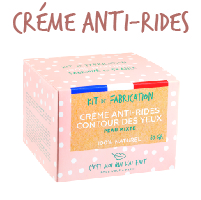 Kit diy cosmétiques à faire soi même Crème Anti-ride contour des yeux